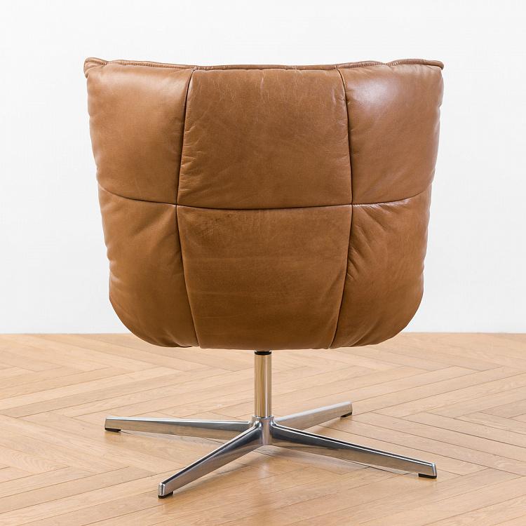 Рабочее кресло Центр, серебристый металл Center Swivel Office Chair, Silver Metal Base RM