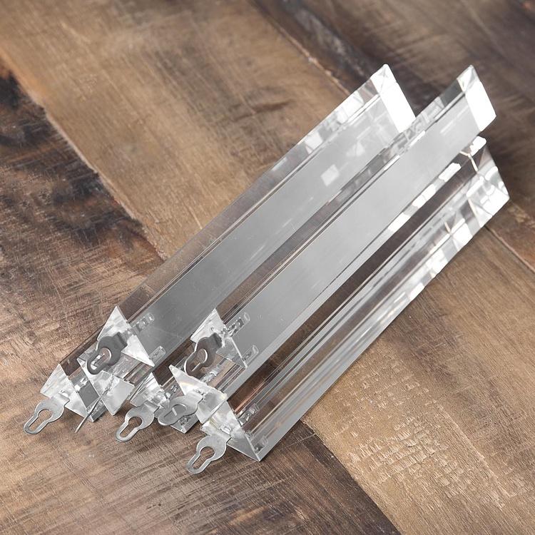 Прямоугольная люстра Одеон, M Odeon Rectangular Chandelier Medium