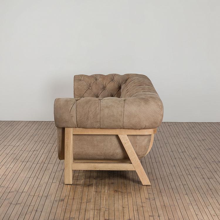 Четырёхместный диван Кокон Честерфилд F277 Cocoon Chesterfield 4 Seater
