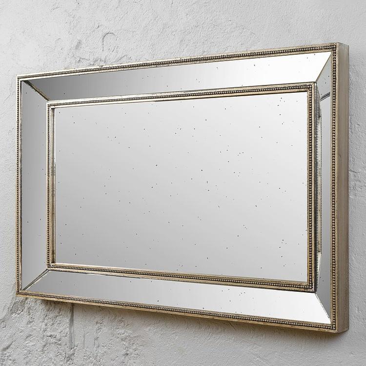 Настенное зеркало Гламур в винтажном стиле Vintage Glamour Rectangular Mirror