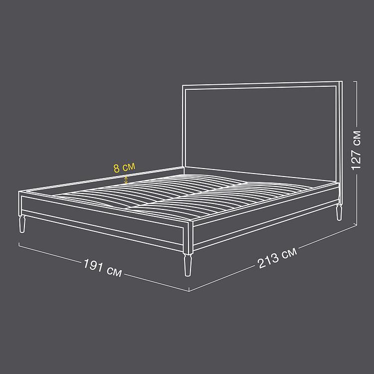 Двуспальная кровать Александра Alexandra Double Bed