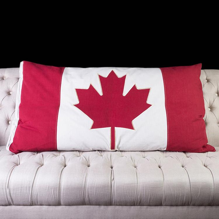 Декоративная подушка с флагом Канады, M Flag Cushion Canada Medium
