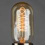 Лампа накаливания Edison Tube Gold Screw E27 40W