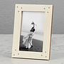 Фоторамка White Photo Frame With Stud Small