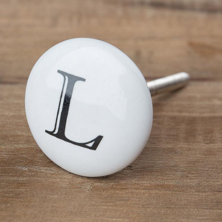 Мебельная ручка Алфавит L Alphabet Knob L