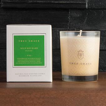 Glass Classic Candle Wild Rhubarb