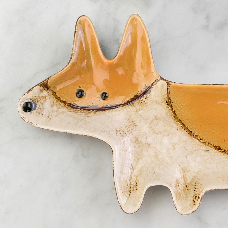 Набор из двух сервировочных блюд Собачки Set Of 2 Dog Dishes