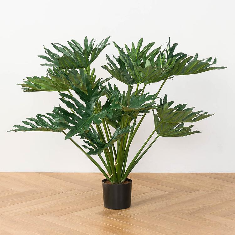 Искусственный кустовой филодендрон Селло Мидл Sello Middle Philodendron Bush 95 cm