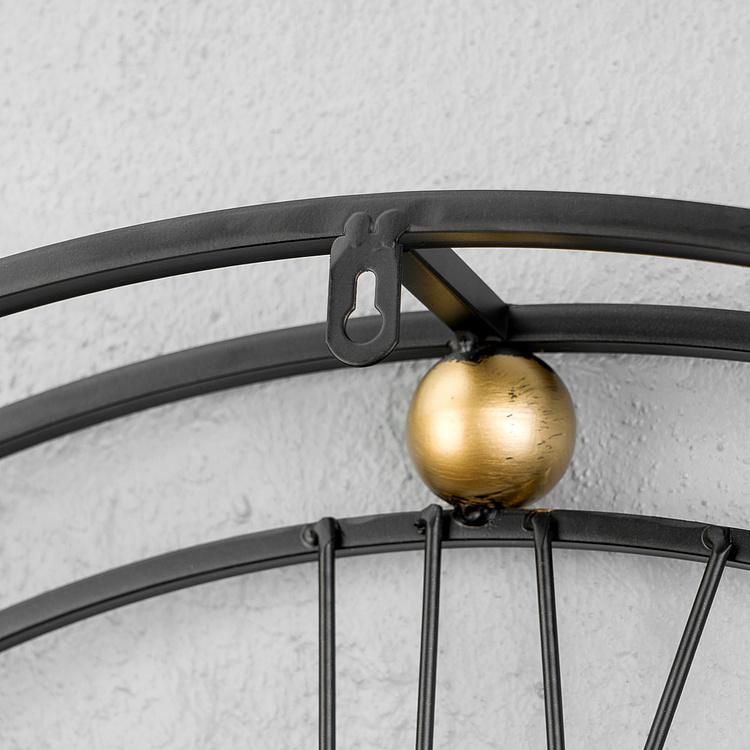 Настенные часы Индастриал с шестерёнками Industrial Wall Clock With Gears