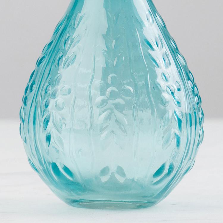 Голубая мини-ваза Вьюнок Liseron Vase Blue Small