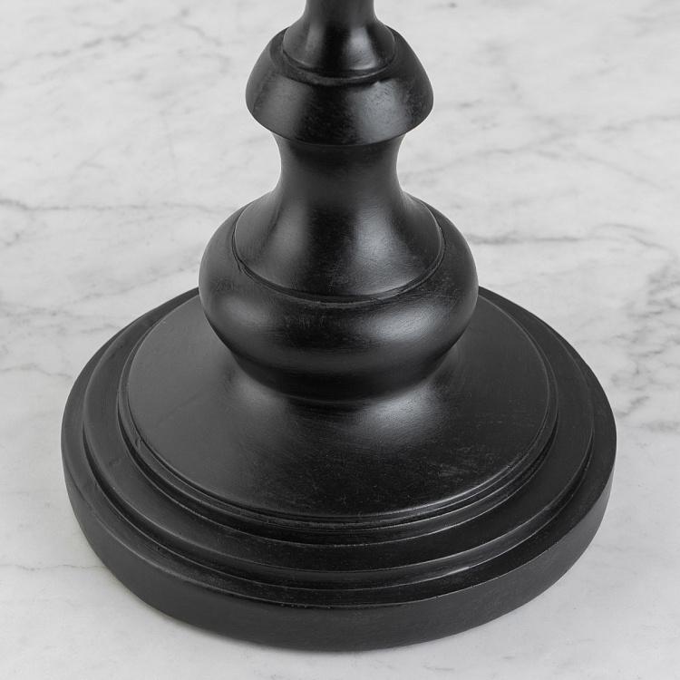 Настольная лампа с белым абажуром Кошка на столике Cat On Stand Table Lamp With White Shade