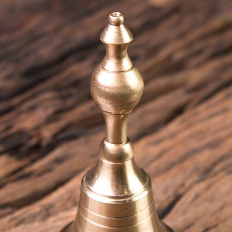 Набор из трёх ручных колокольчиков Set Of 3 Bells Brass Patina