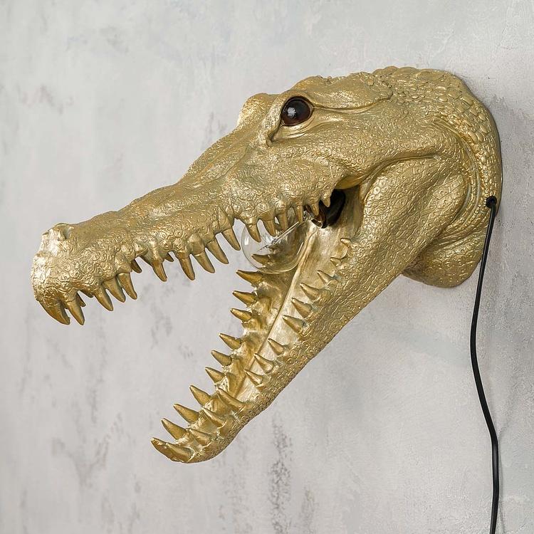 Бра Аллигатор Альберто Wall Lamp Alberto Alligator