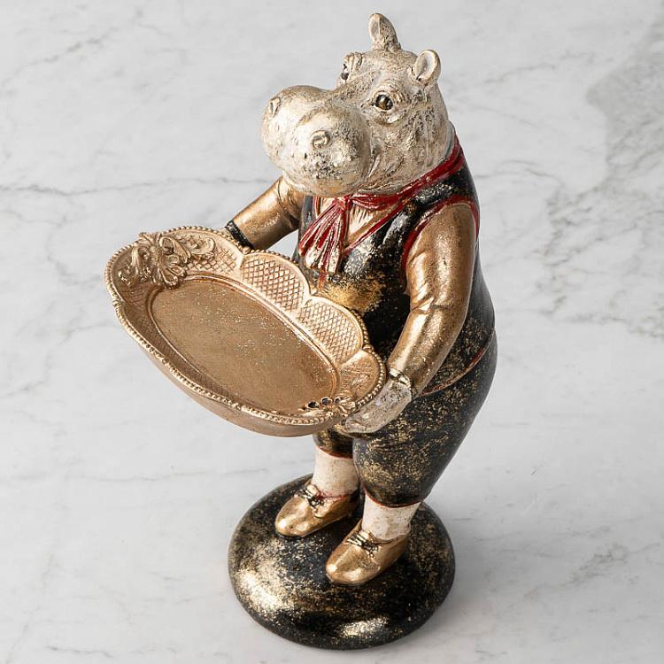 Подставка для мелочей и украшений Гиппопотам Hippo Plate