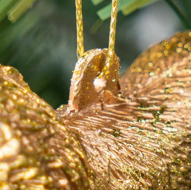 Ёлочная игрушка Золотой лев Hanger Lion Gold 12,5 cm