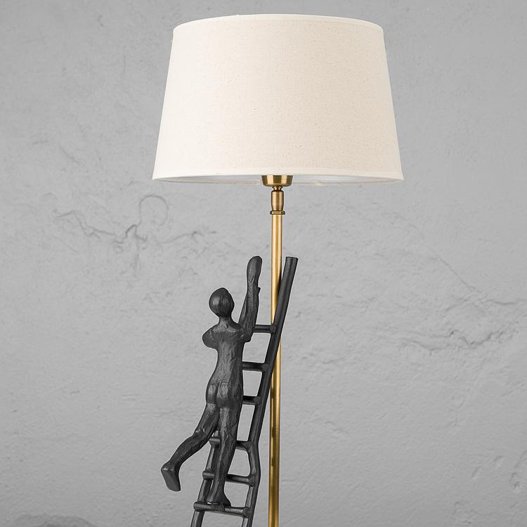 Настольная лампа с абажуром Фонарщик Falotier Lamp With Shade