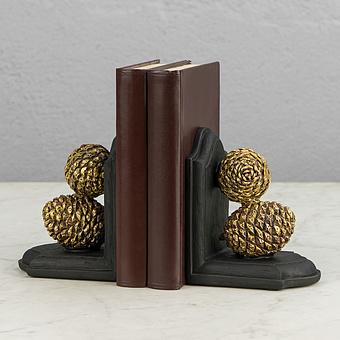 Bookends Pinecones