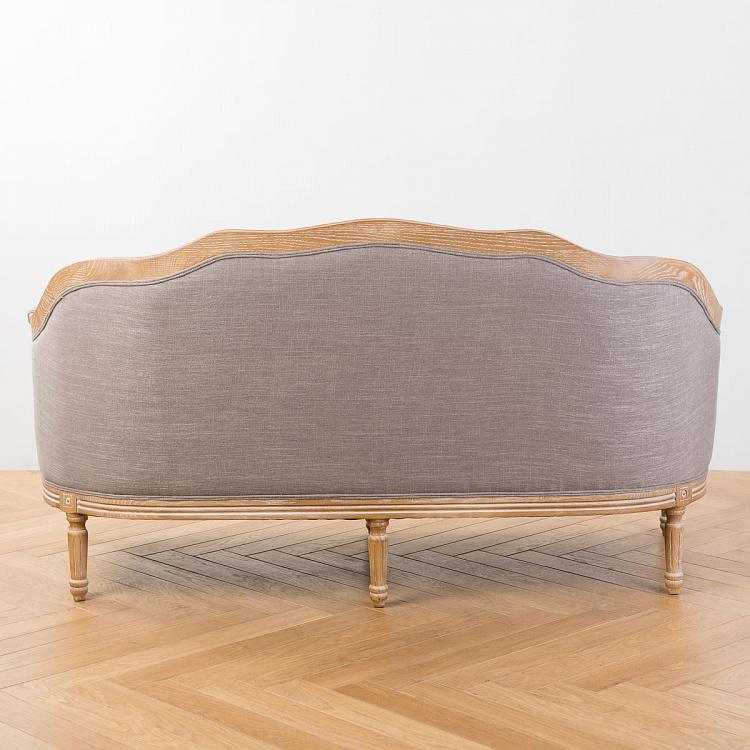 Двухместный диван Жан-Поль, песочные ножки Jean-Paul 2 Seater, Oak Sandwashed