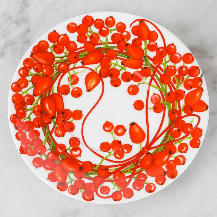 Кофейная пара Красная нить ягоды Fil Rouge Bacche Coffee Cup And Saucer