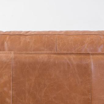 Трёхместный диван Rome 3 Seater натуральная кожа Chestnut Tan