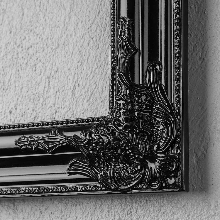 Декоративная чёрная рама Барокко Baroque Frame Black