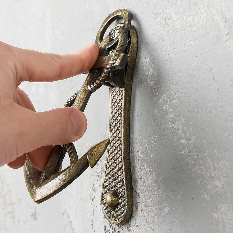 Дверной молоток Морской якорь Anchor Nautical Door Knocker