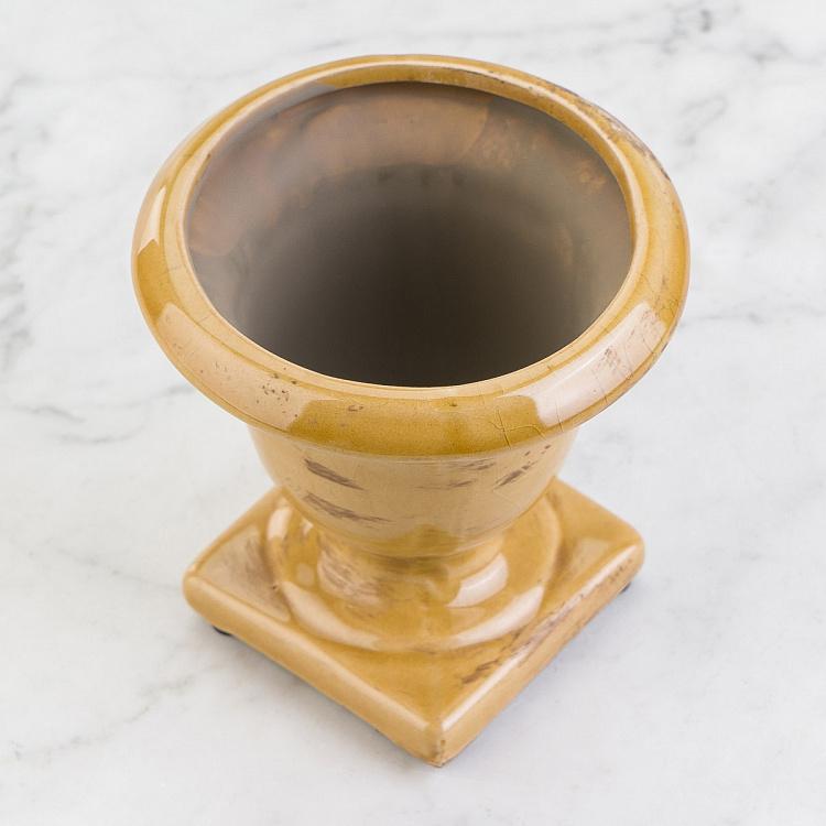 Горчичная мини-ваза Медичи, S Medicis Vase Mustard Small