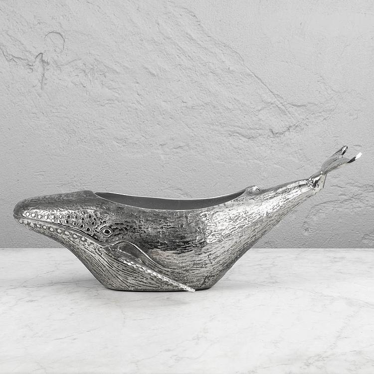 Ведро для льда Кит Whale Ice Bucket Silver