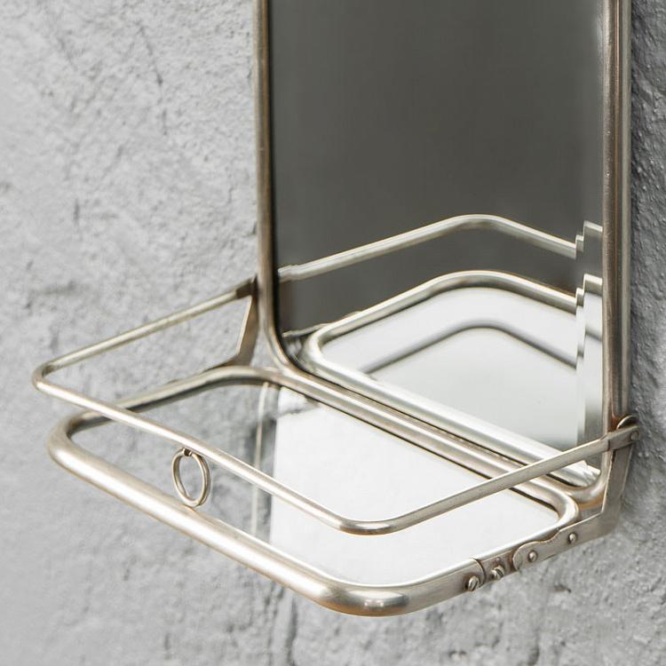 Зеркало с полкой для ванной комнаты Bathroom Mirror With Shelf