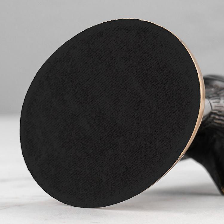 Статуэтка Барсук с горном Badger With Cor