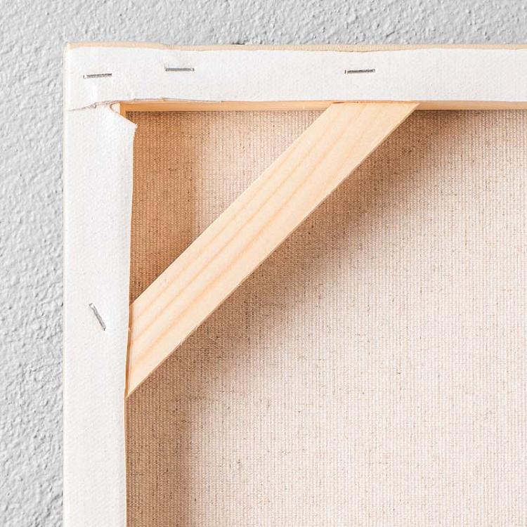 Картина акрилом на холсте Золотые рыбы Canvas Acrylic Painting Goldfish