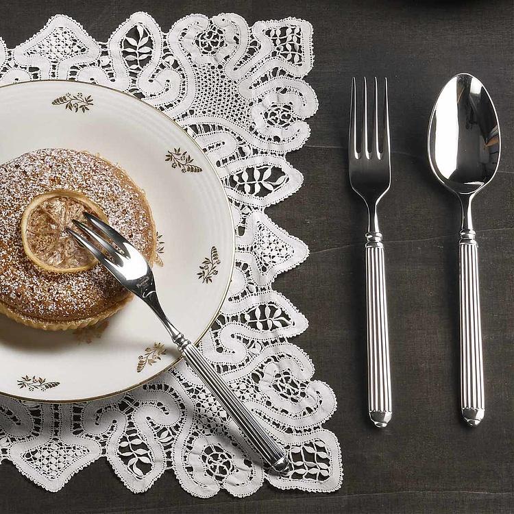 Набор Эллада из 24 столовых приборов на 6 персон по 4 предмета в деревянной коробке Set Of 24 Cutlery Pieces Ellade Wooden Box