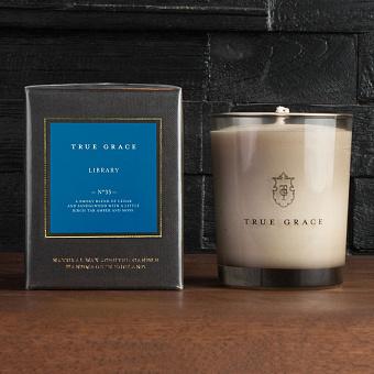 Glass Classic Candle Library