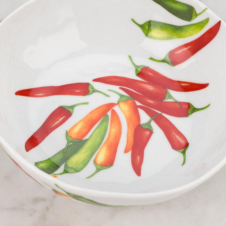 Салатница Средиземноморская диета Чили, L Dieta Mediterranea Peperoncini Bowl Large