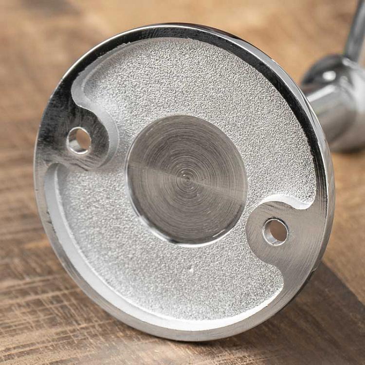 Настенный держатель-крюк для туалетной бумаги цвета хром Toilet Roll Hook Holder Chrome