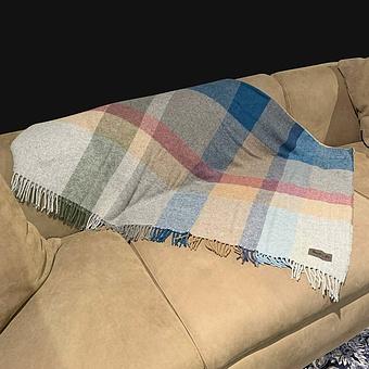 Плед Arequipa Plaid Grey Brown Blue 120x180 cm