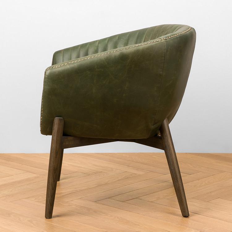 Кресло Жюли, ножки цвета тёмный ясень Julie Armchair, Ash Brown