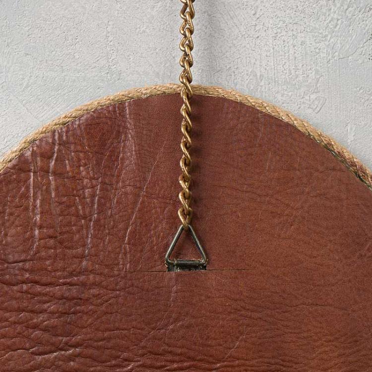 Зеркало с джутовой кромкой Фигура Hanging Mirror Figure With Jute Edge