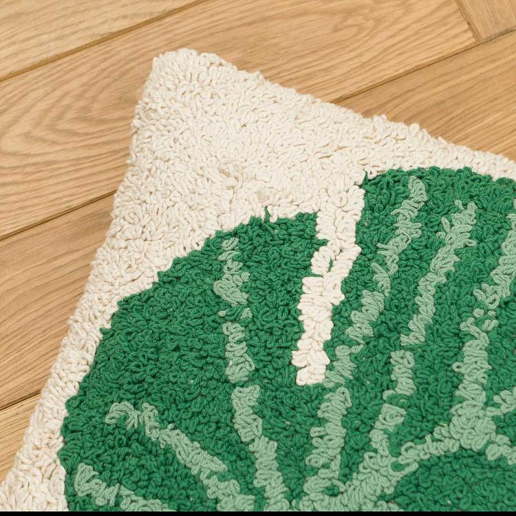 Декоративная подушка Лист Монстеры Monstera Cushion