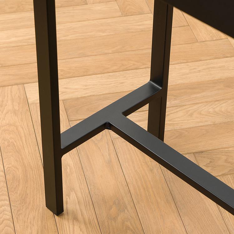 Длинное алюминиевое кашпо на подставке Aluminium Long Flowerpot On Stand