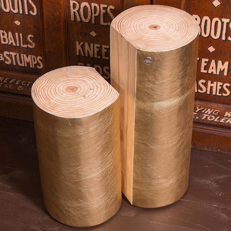 Комплект из двух столиков ЛогГлав F251 Occasional Table/Stool LogGlove Set of 2