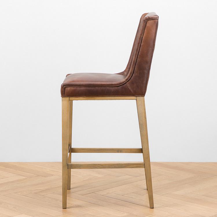 Барный стул Маргарита, светлые ножки Margarita Barstool, Oak Brown