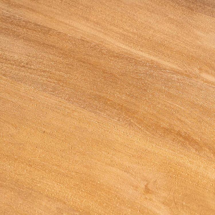 Круглый обеденный стол из дерева манго Вальбель Valbell Round Dining Table Mango Wood