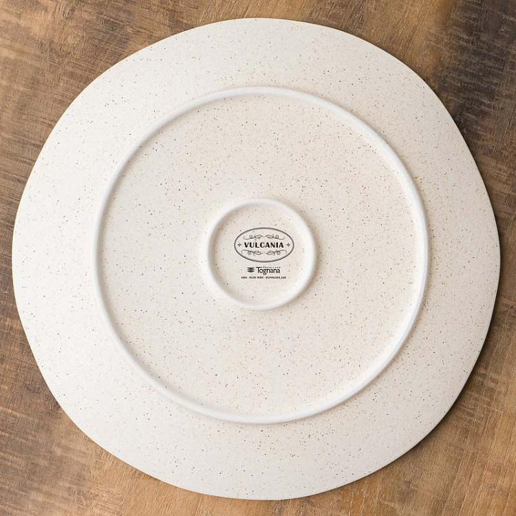 Обеденная тарелка Вулкания Саленто Vulcania Salento Dinner Plate