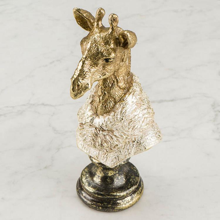 Статуэтка Бюст жирафа Жизель Giraffe Giselle Bust