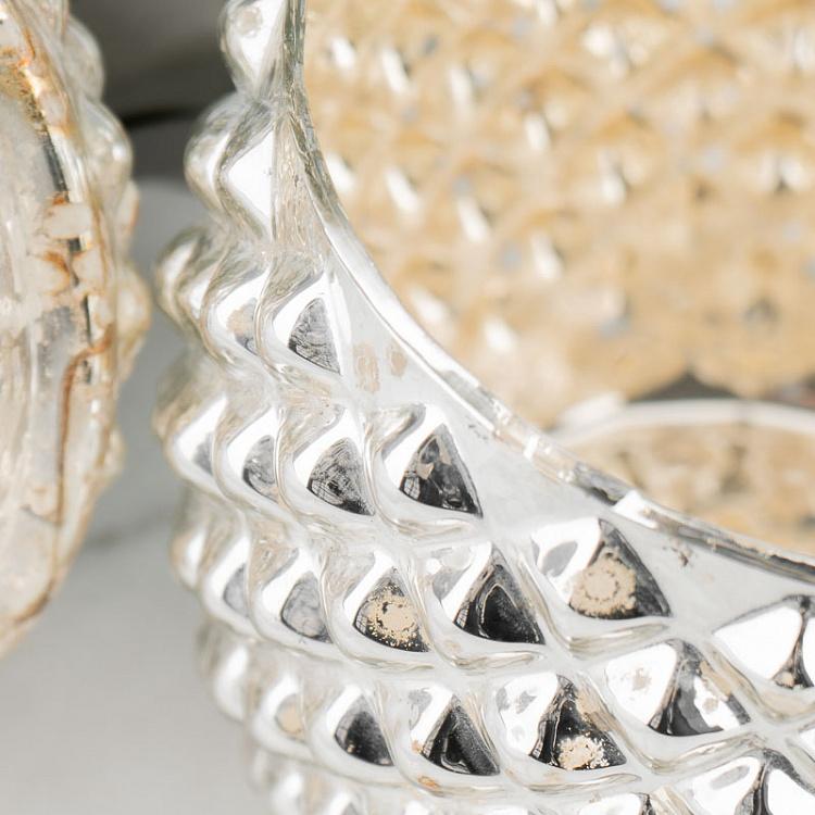 Шкатулка Ананас Pineapple Box Silver