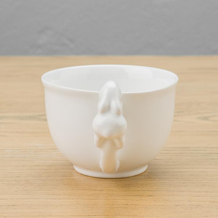 Чайная пара Белый кролик White Rabbit Tea Cup And Saucer