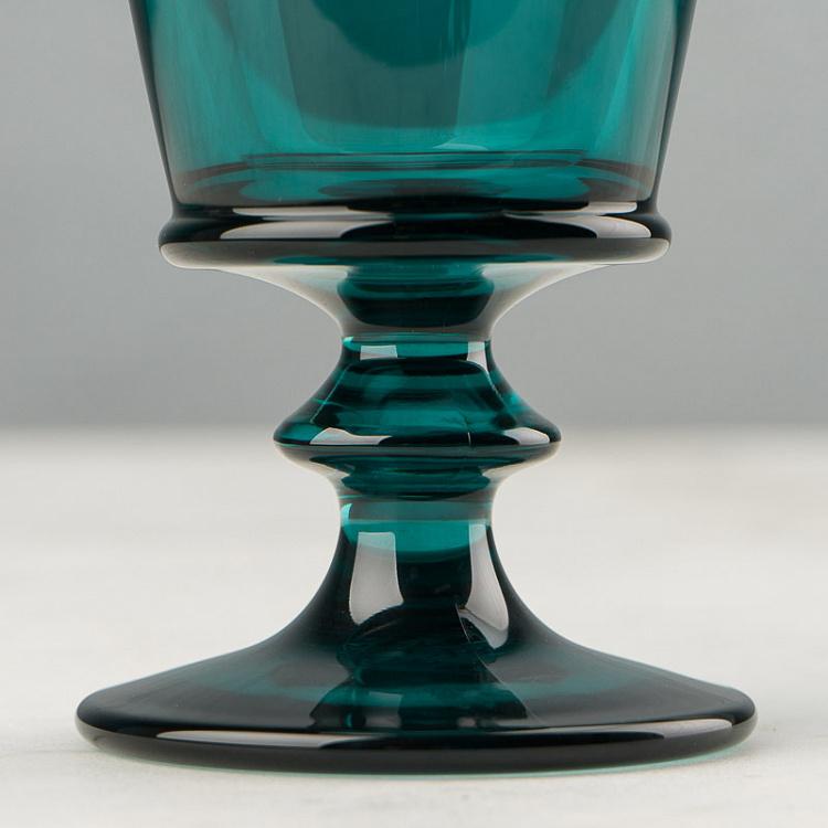 Серо-голубой бокал для вина Пчёлы Abeille Bleu Nuit Wine Glass
