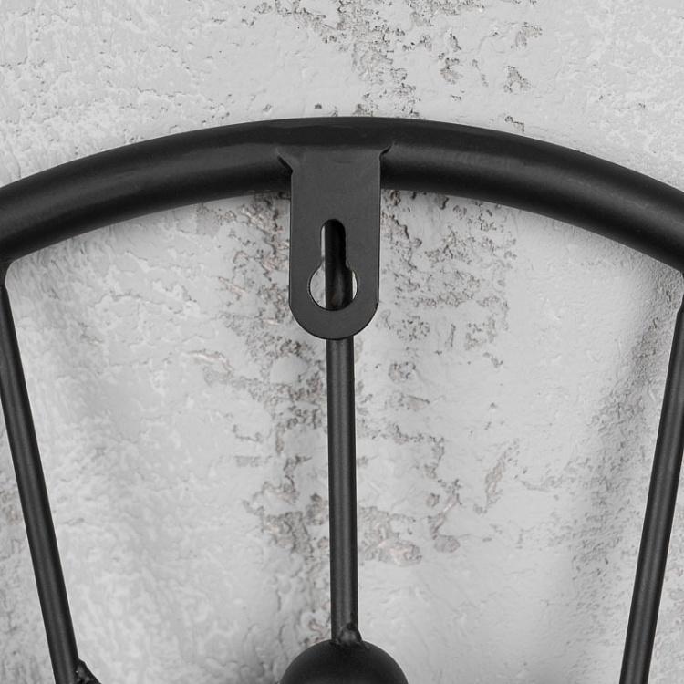 Настенное овальное зеркало Чёрный жемчуг Oval Mirror Black Pearls