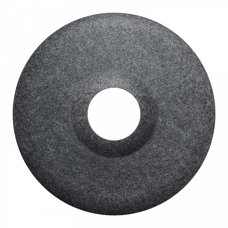 Подвесной светильник Тень на чёрном проводе Shade Felt Hanging Lamp